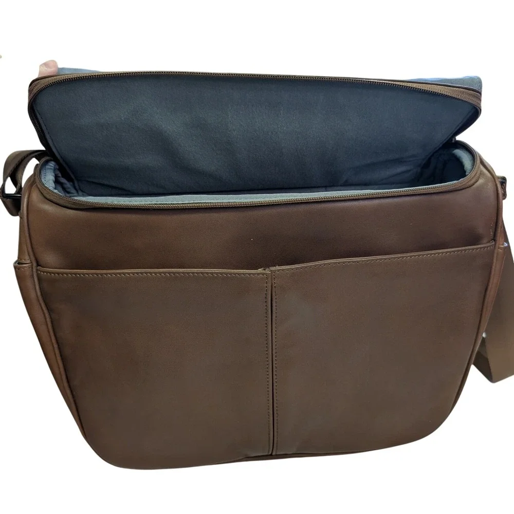 Cecilia Camera Bag Gallery Lambert 12L Messenger Photography Leather Chestnut
